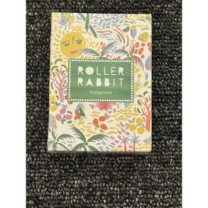 Roller Rabbit Target Playing Cards New Sealed Tropical Monkey Lobster Print Deck